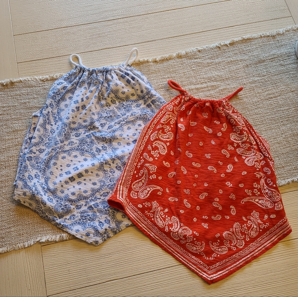 Zara halter tops, set of two size 6/7